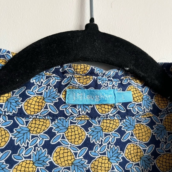j.mclaughlin Cotton Pineapple Button down shirt - Picture 3 of 9